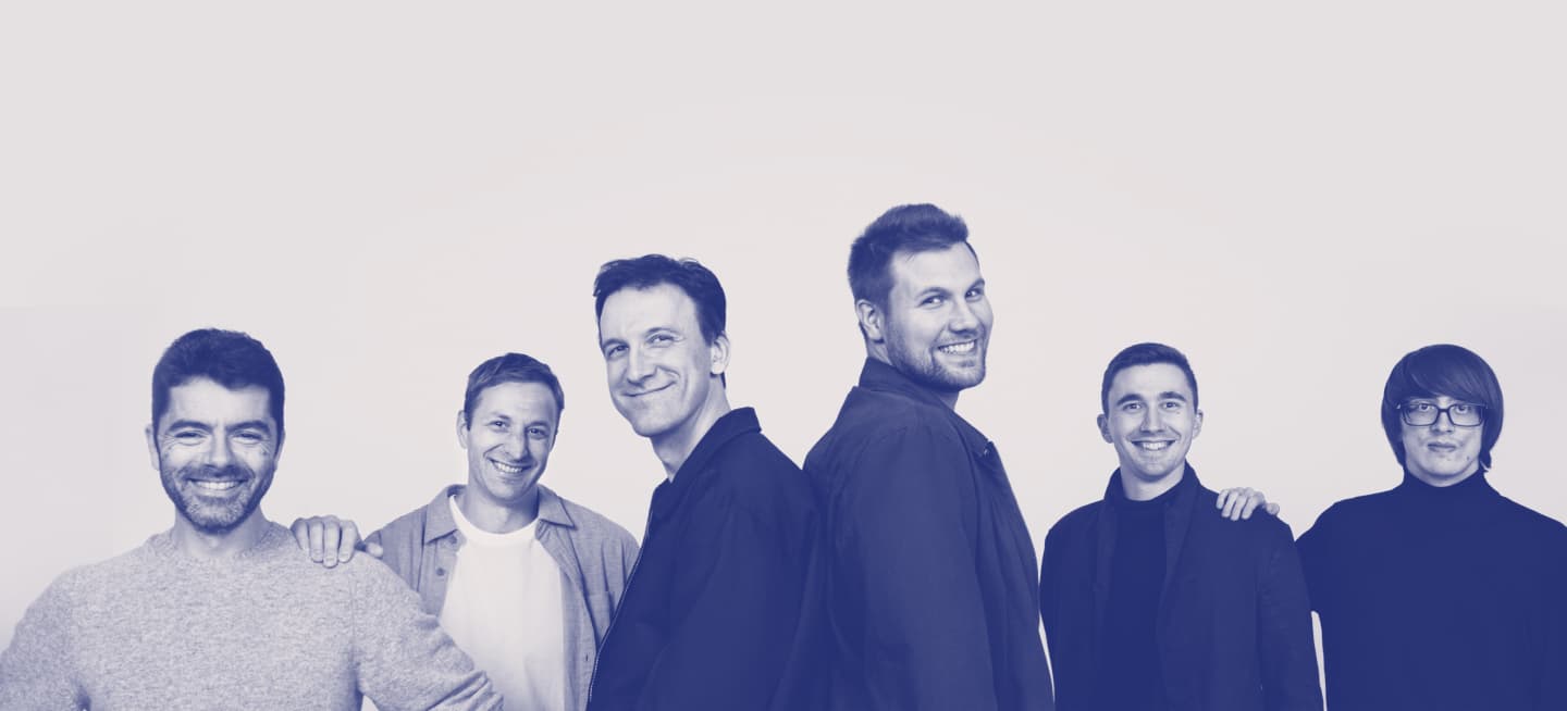 Чёрно-белая фотография. Наша команда.